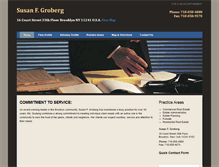 Tablet Screenshot of groberlaw.com